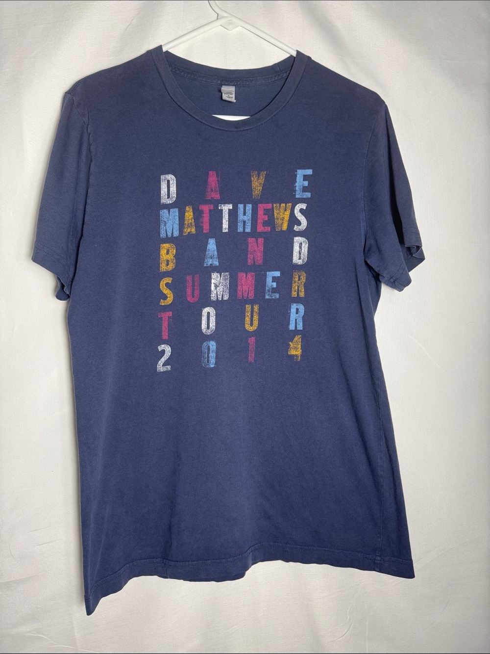 Dave Matthews Band Summer Tour 2014 Concert Tee Medium